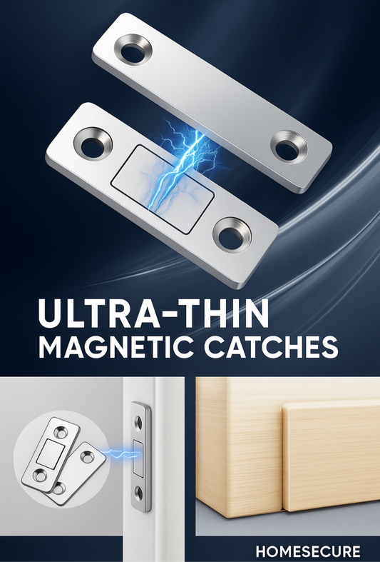 LuxLatch™ – Ultra-Thin Magnetic Cabinet Catch